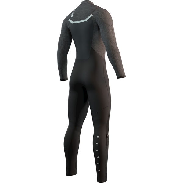 2021 Mystic Herre Majestic 5/3mm Front Zip Våddragt 210056 - Sort